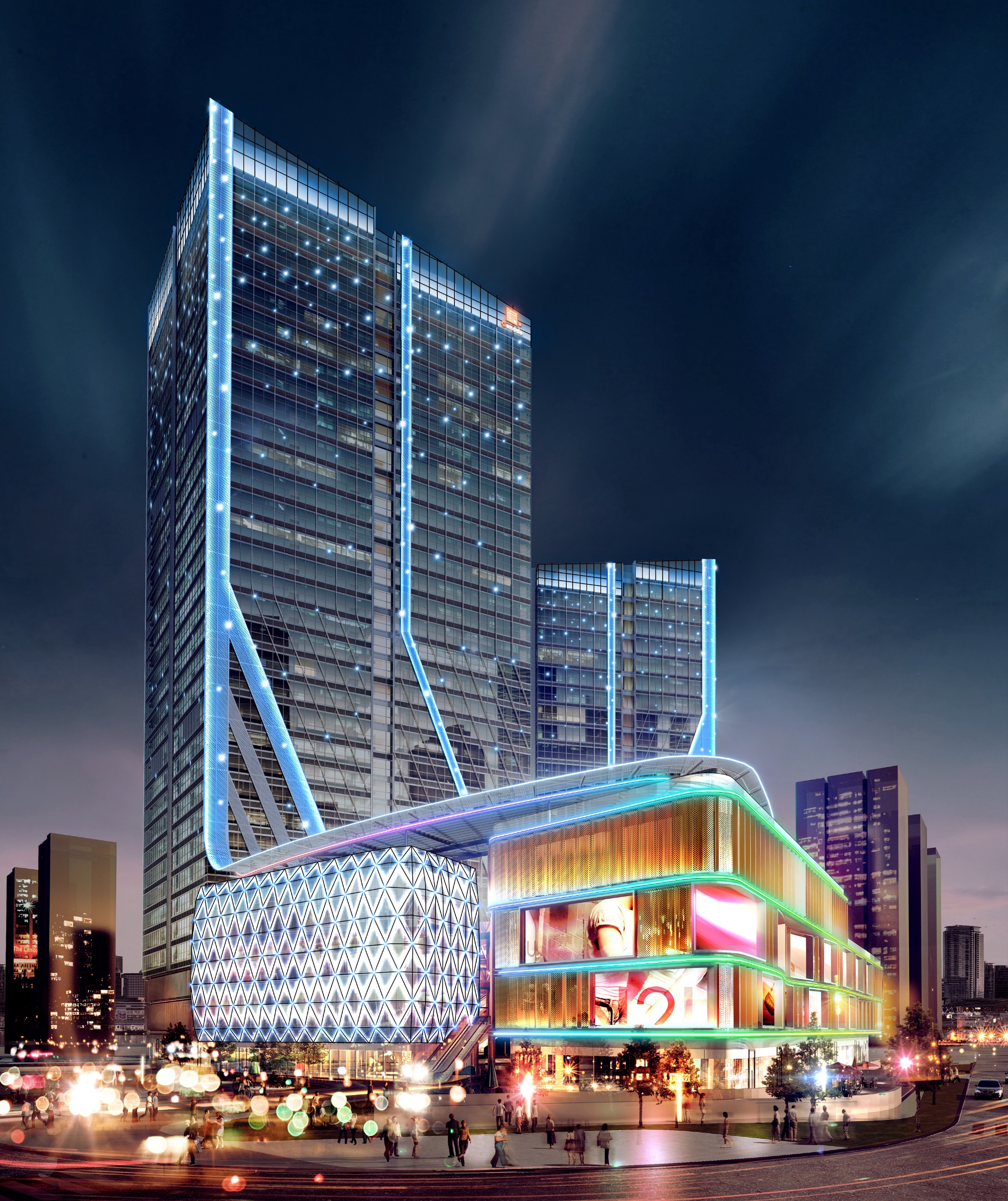 galaxycharm昆明金地中心mall光影赏析